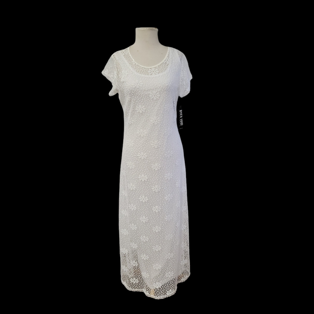 NWT Byer Too! California Lace Maxi Dress Floral
